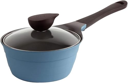 Miniatura 5 de Neoflam Ecolon - Cacerola de 1.9 cuartos de galón para hervir la leche, olla de fusión, revestimiento antiadherente de cerámica saludable, sin PFOA,