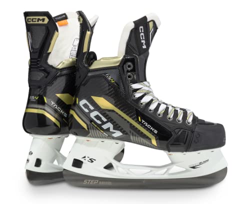 CCM Super Tacks AS-V Pro Intermediate Ice Skates, Size: 6 = 40.5, Width: Wide (High Profile)