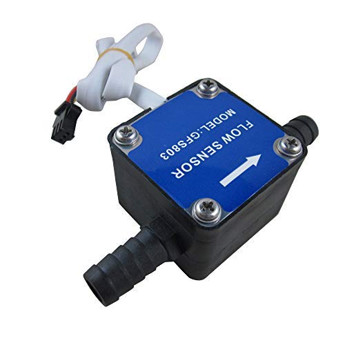 Miniatura 5 de DIGITEN Medidor de control de flujo de agua con pantalla LCD, controlador cuantitativo de líquidos + medidor de flujo de combustible G38 pulgadas,