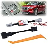 Mingruiテストオートスタートストップエリミネーター/ディセーブル2022 2023 2024 2025 Ni'ssan Pathfinder R53オートストップディスエイブラー エラーフリー ストップスタートエンジンバイパスデバイスケーブル 取り付け簡単