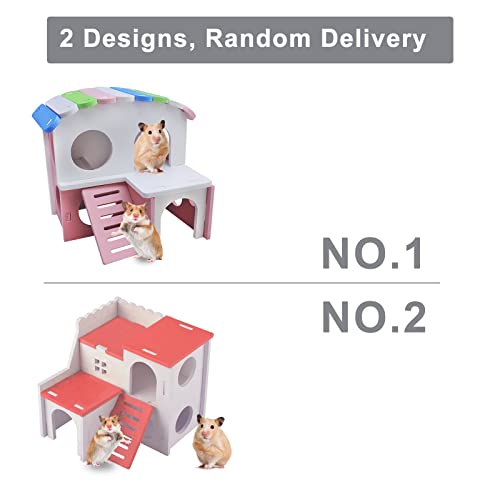 WishLotus, casetta per criceti in legno, casetta