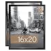 MCS Trendsetter 16x20 Inch Poster Frame (2pk), Black (65682)