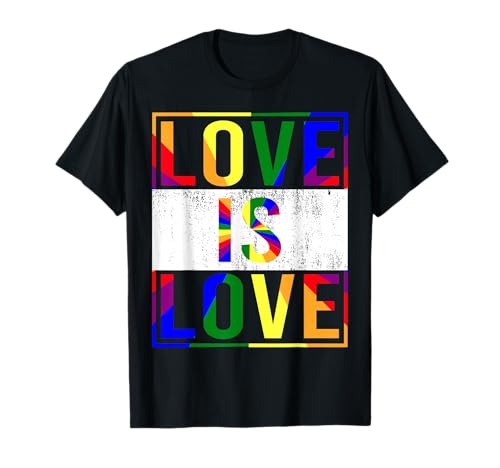 love is love gay Pride month LGBT Community CSD Pride T-Shirt