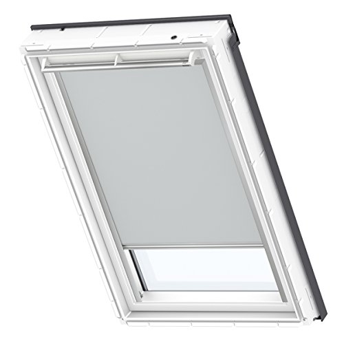 VELUX Original Cortina de Oscurecimiento (DKL), Marco Pateado, C04, 6, Gris Claro