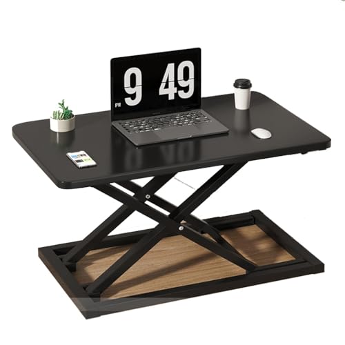 G-PACK PRO Convertitore Scrivania In Piedi – Regolabile In Altezza Fino A 52,1 Cm – Piano Largo 106,7 Cm Per Doppio Monitor – 22 Posizioni Ergonomiche - 3