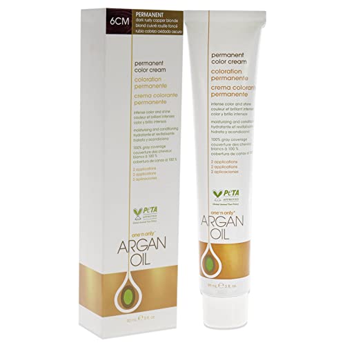 One n Only Argan Oil Tinte Permanente 6CM Rubio Cobrizo Oxidado miniatura 3