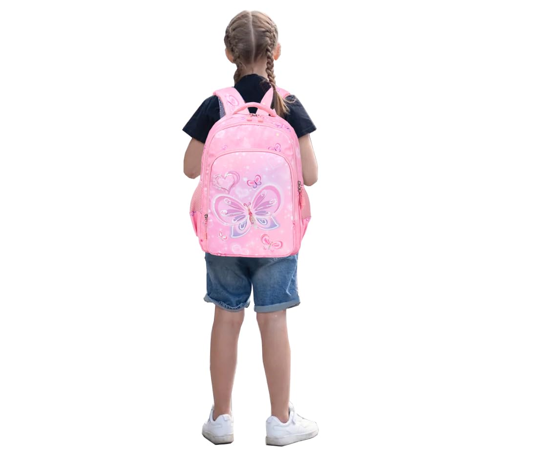 Kimwadalh Zaino Scuola per Ragazze Zaino Sirena Bambini Zaini Ragazza Leggero Zaino Scuola Elementare Zainetti per Bambini Borsa da Viaggio Girls School Bag Daypack