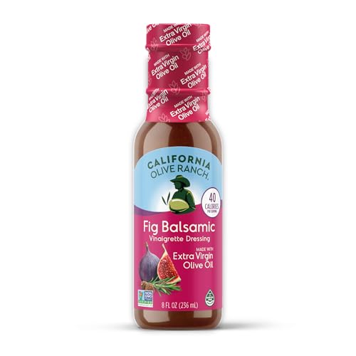 CALIFORNIA OLIVE RANCH Fig Balsamic Vinaigrette Dressing, 8 FZ