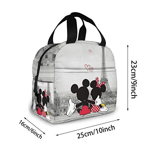 Womfui Lover Lunch Bag Reusable Lunch Box Insulated Lunch Tote With Portable For Women Men Outdoor #TOP5