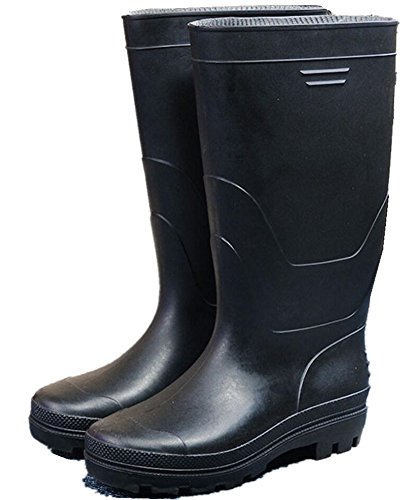 Adult Men's Antiskid Rubber Sole Waterproof Work Shoes Rain Boots