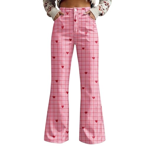 Pantalon d'été léger anti-chaleur fluide rose grande taille 5XL