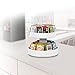 Mind Reader 2-Tier Snack Carousel, Countertop Organizer, Snack Tray, Breakroom, Kitchen, 14.25