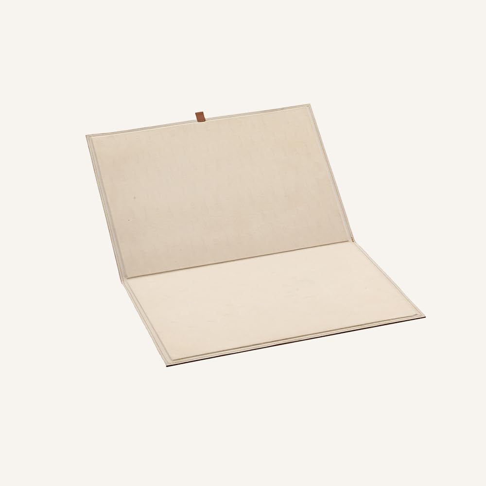 LIMAC Design ARISTOTELE: Sottomano da scrivania in cuoio, sottomano apribile da ufficio, segreto per documenti, con antiscivolo, Prodotto da Limac Design®. (Bordeaux)