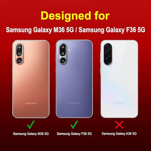 Image of amazon basics Back Case Cover for Samsung Galaxy M36 5G | Compatible for Samsung Galaxy M36 5G Back Cover | Liquid Silicon Magic Case with Camera Protection | Red