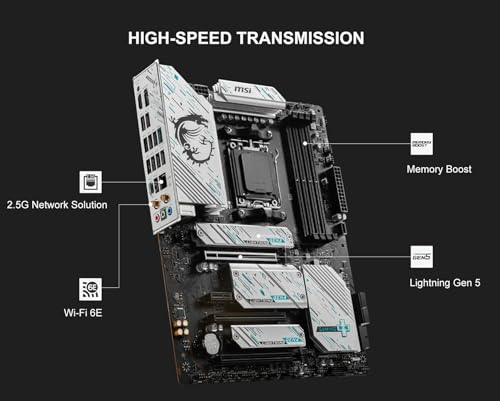 Image of INLAND AMD Ryzen 9 7950X CPU Processor with MSI X670E Gaming Plus Motherboard, AM5 Socket, DDR5, PCIe 5.0, WiFi 6E