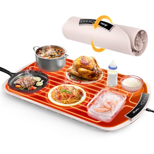 COLDFILL Warming Mat for Food, Electric Food Warming Mat with