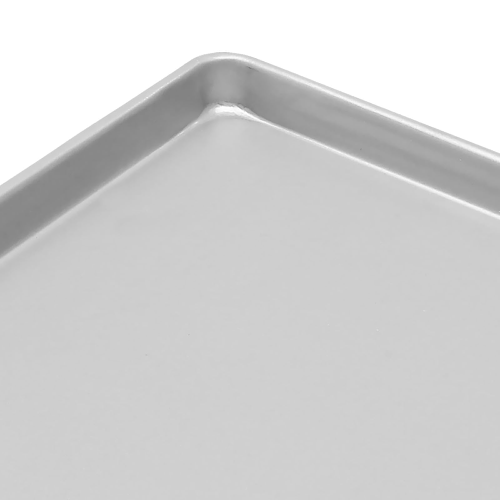 Plaque de Cuisson Rectangulaire en Alliage d'Aluminium, Légère et Nonadhésive, Pour Pâtisserie et Cuisson Four, Usage en Cuisine