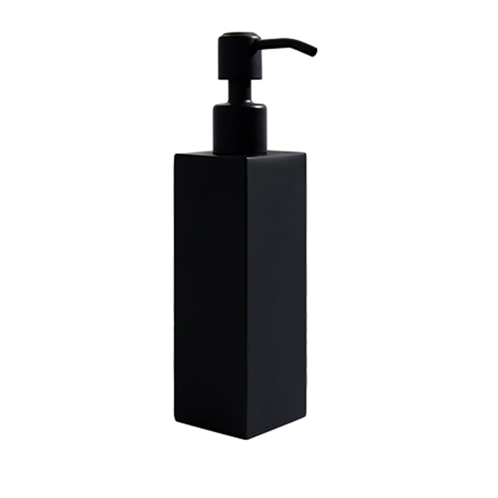 Dispensador de jabón líquido para baño, de Acero Inoxidable, para encimera, con Acabado níquel Cepillado, para Cocina y loción de Manos.