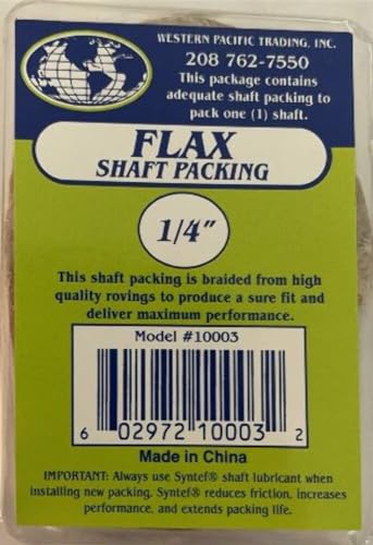 WESTERN PACIFIC TRADING Flax Packing -1/4''