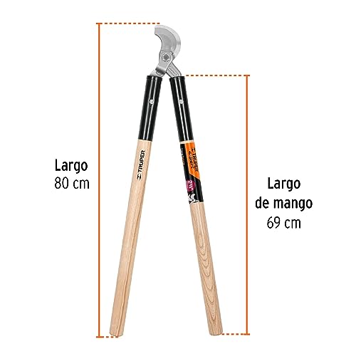 TRUPER T-40 Tijera de podar mango madera 33" miniatura 3