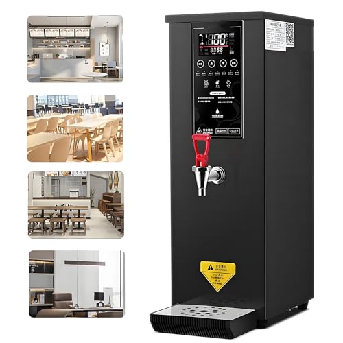 8L Commercial Hot Water Dispenser, Electric Water Boiler with LCD Display, Adjustable 86-212℉ Temperature, Fast Heating for Tea, Coffee, Restaurant, Hotel, Office – White