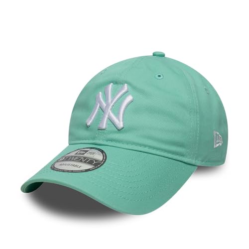 Casquette NY Yankees 9Twenty New Era en coton respirant vert pastel