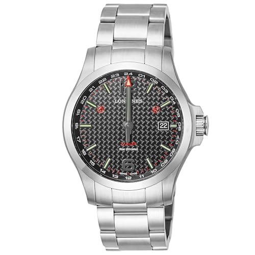 [LONGINES] �����Y �r���v Watch �����W�� CONQUEST V.H.P �R���N�G�X�g �u�D�g�D�o L3.728.4.66.6 �N�H�[�c 5�C���h�� �T�t�@�C�A�K���X �u���b�N������ �X�e�����X�X�`�[�� [���s�A���i]