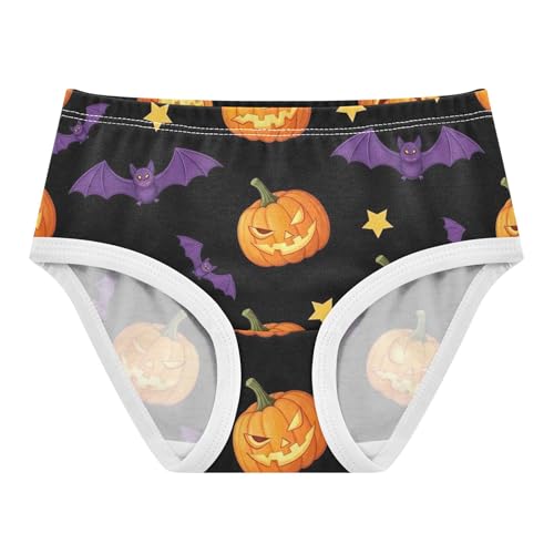 Cotton Toddler Girls Underwear Pumpkin Lanterns Halloween Cute Panties Girl Fancy Undies Kids Briefs 2t
