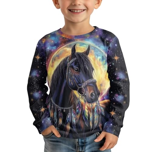 Image of Uourmeti Teens Girls Long Sleeve T Shirts Fall Outfits Boys Active Sportswear Running Tops