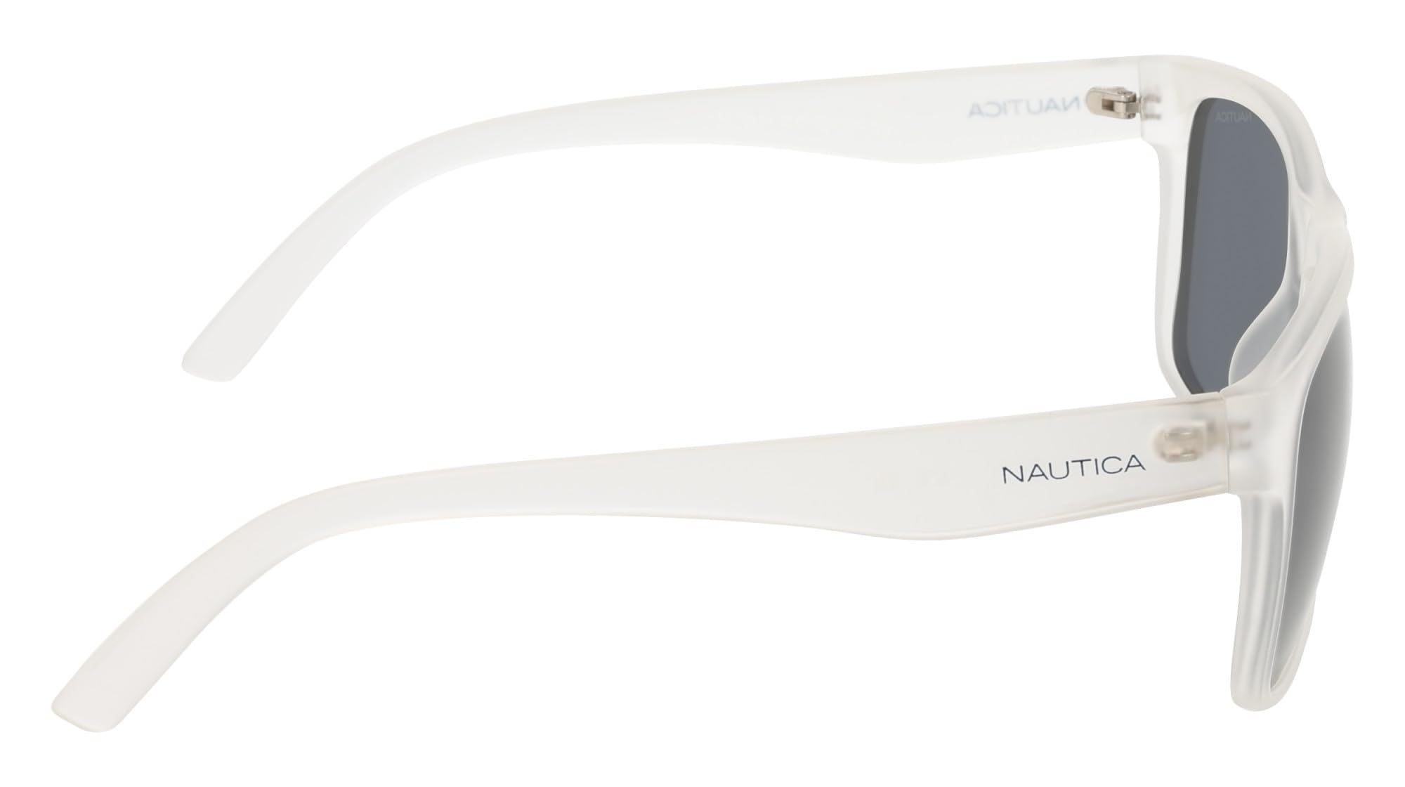 Nautica Men's Sunglasses N919SP - Matte Crystal with Polar Solid Blue Lens