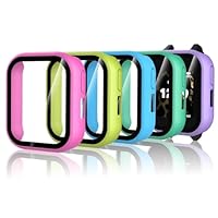 Hianjoo 5 Stück Hülle mit Schutzfolie Kompatibel mit Xplora XGO3 / Kidzi, Rundum-Abdeckung PC Displayschutz Hülle, Schutzhülle Kompatibel mit Xplora Kidzi/XGO 3