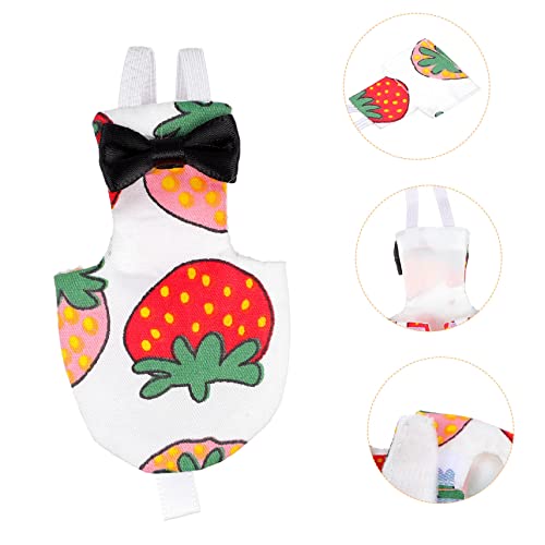 VILLFUL Roupas De Pássaro De Estimação Arara Pequeno Animal Pato Aves De Capoeira Fralda Criativa Ro