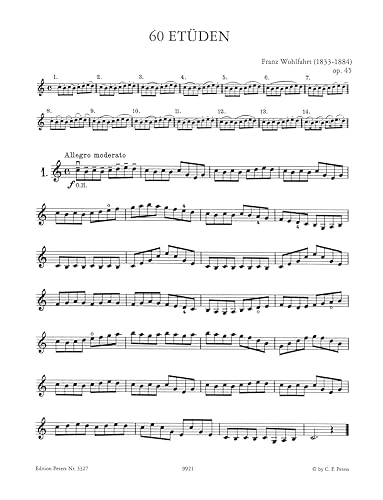 60 Études Opus 45 Violon Peters corrigez vos défauts d'archet et progressez rapidement - 3