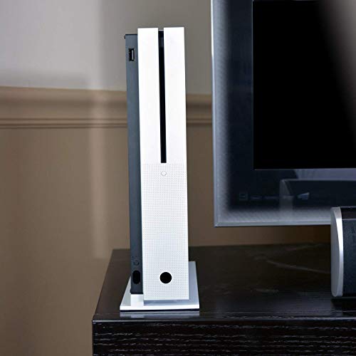 Klsychry Vertical Stand For Xbox One S Console-White #TOP6