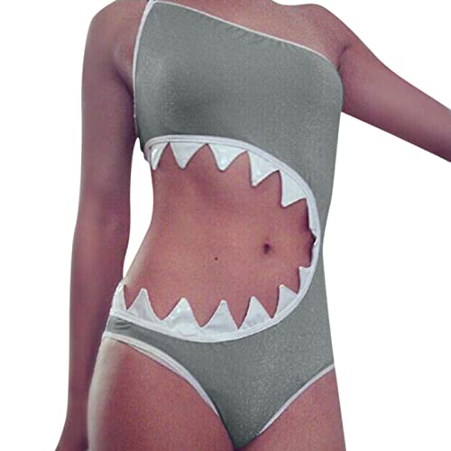 riou Bañadores para Mujer Una Pieza 2024 Bañador Rayas Vintage con Cuello en V Correas Bikini Cross Back Bohemio Estampado Ropa de Baño de Playa Tallas Grandes Brasileños Swimsuit Original