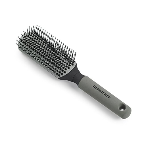 Manicare Ceramic Styling Brush Grooming Styling And Blow Drying Hair Suitable For All Hair Lengths And Types Non-Slip Handle Ball Tipped Bristles Hairdressing Salon Styling And Grooming At Home