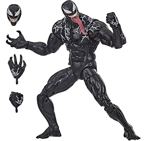 Marvel Legends Venom Action Figure Marvel Legends Amazing Spiderman Venom Anime Action Figure Venom Action Figure PVC Figure Movable Characters Model Statue Toys Desktop Ornaments