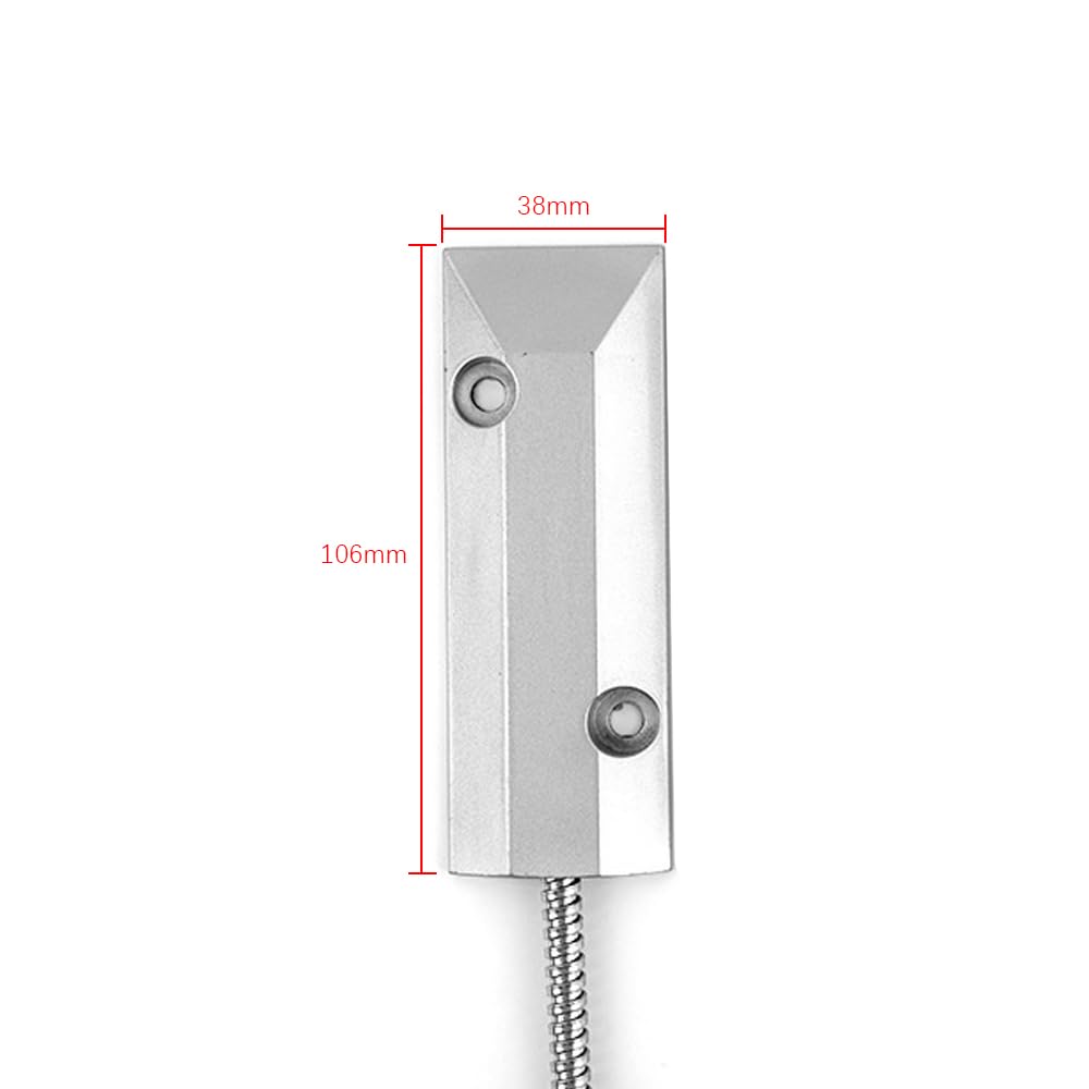 Interruptor de Puerta de Garaje, Interruptor magnético de Puerta, Alarma magnética de Puerta, Soporte de Sensor de Puerta Enrollable