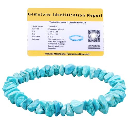 Certified Amazonite Bracelet for Women Men with Healing Crystal