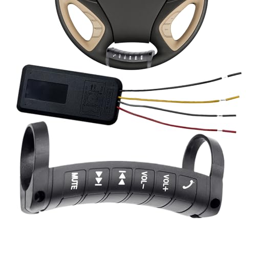 Boutons pour volant voiture Teksome contrôleur sans fil manette média portable universelle