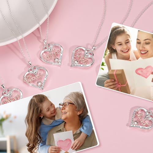 Teacher Appreciation Gifts Mothers Day Gifts,Mom Grandma Nana Aunt Necklace,Birthday Christmas Jewelry Gifts3