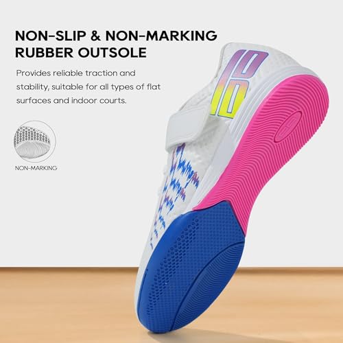 brooman Kids Futsal Indoor Soccer Shoes Boys Girls Soccer Sneakers4