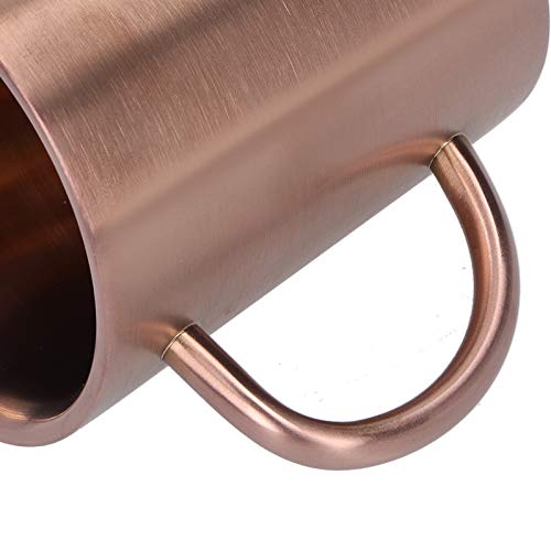 Taza de café, taza de cerveza de acero inoxidable 304 con empuñadura, vajilla de doble pared, taza de café al vacío de… - Imagen 8
