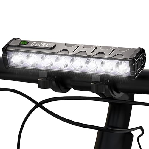 3500 Lumen Bike Lights, USB-C Rechargeable Bicycle Light, Super Bright Bike...