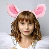 NUOGUAYI Tier Haarreifen, Cartoon Party Schwein Haarreif, Haarreif Damen Tier, Haarreifen Kinder, Haarschmuck, für Kinder Erwachsene, Halloween Karneval Cosplay Mottoparty