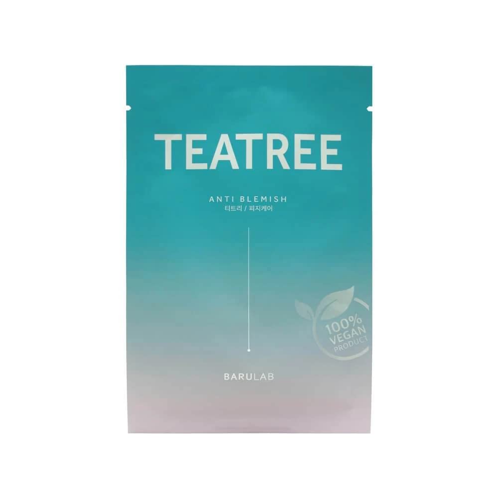 Balancing Tea Tree Sheet Mask, The clean vegan mask, 20ml