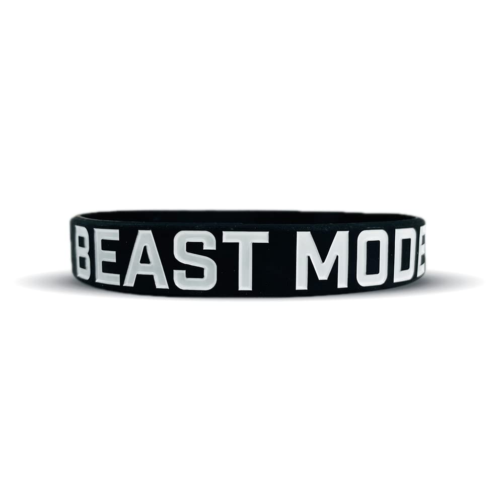 Motivational Wristbands - Standard & Youth Sizes! Perfect for Fitness, Sports, Work, Life. Wear Your Motivation! Sold Individually