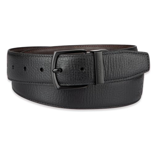 Haggar Men's Reversible Textured Dress Belt - image 2