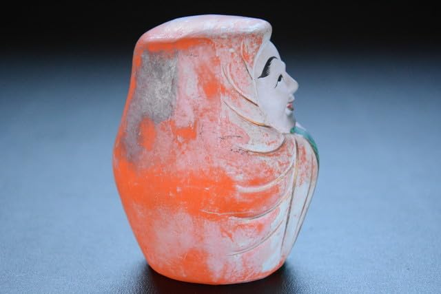 Amazon | 古い郷土玩具 達磨 約102mm 検索用語→A10内昭和レトロ郷土