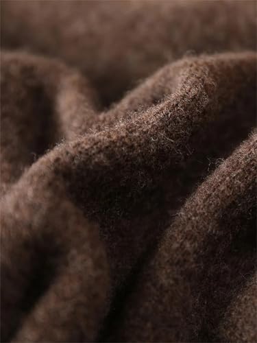 Women Mini Slim Fit Wool Skirt 100% Merino Wool Winter Knitwear Above Knee Skirt Elastic Waist Skirt2